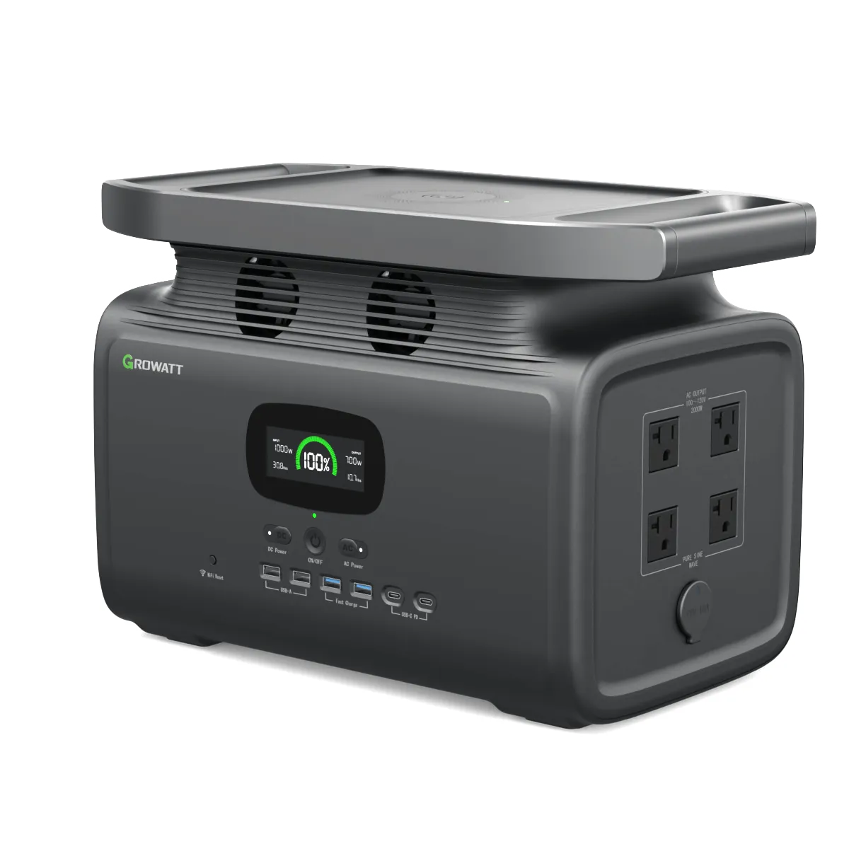 2000 Watt Solar Generator