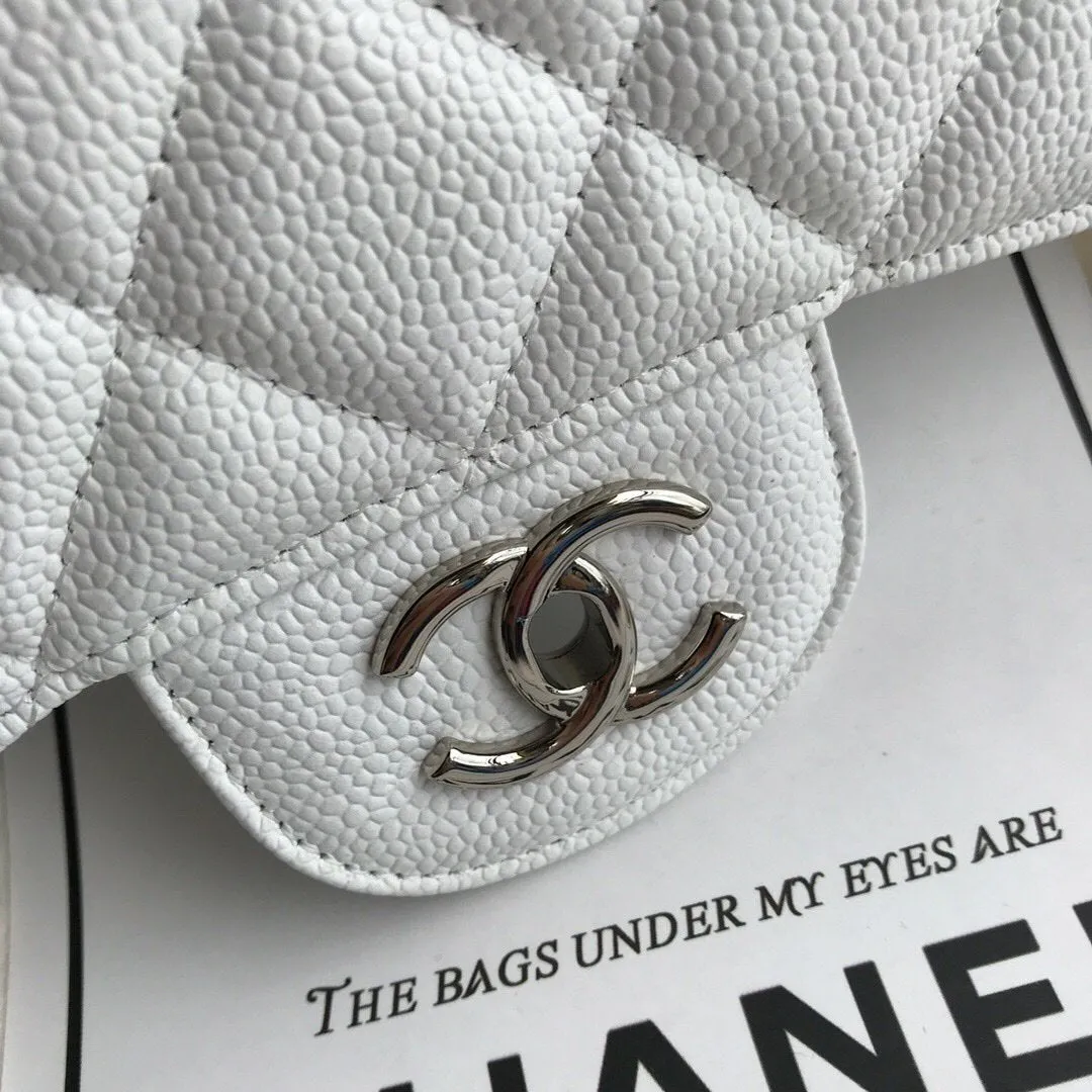 CC Flap Bag X Caviar Jumbo