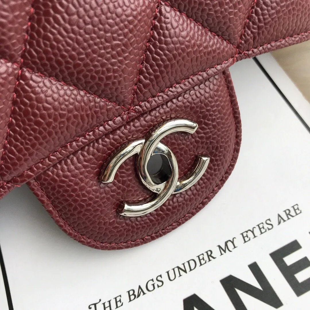 CC Flap Bag X Caviar Jumbo