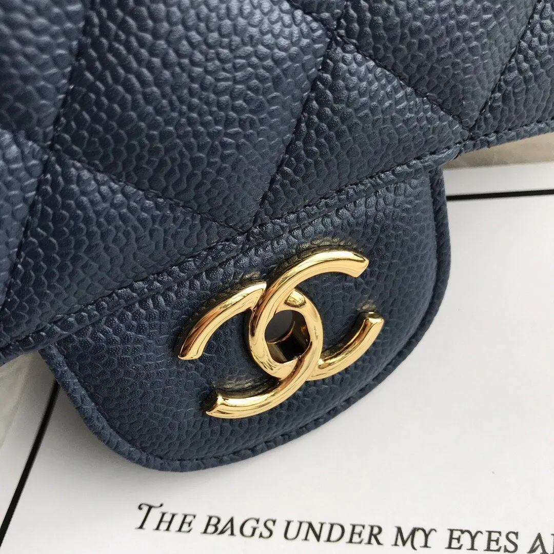 CC Flap Bag X Caviar Jumbo