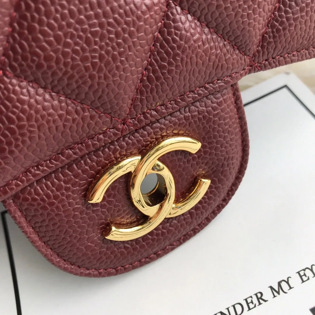 CC Flap Bag X Caviar Jumbo