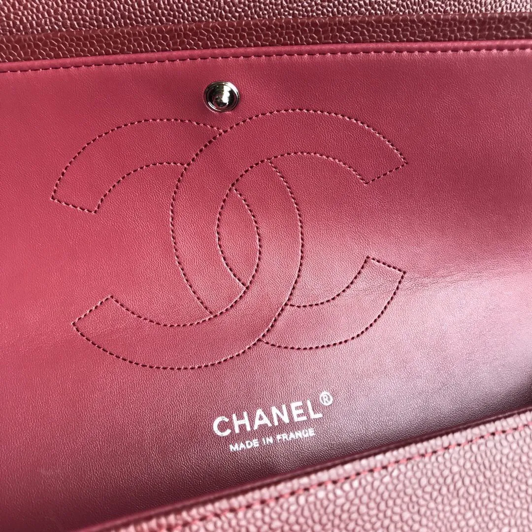 CC Flap Bag X Caviar Jumbo