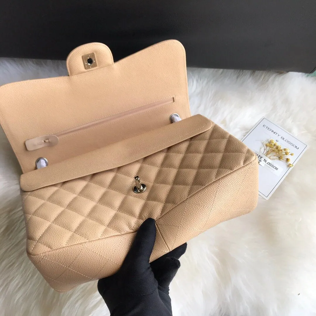 CC Flap Bag X Caviar Jumbo