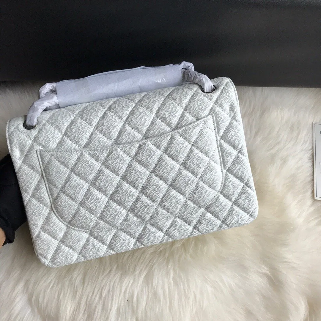 CC Flap Bag X Caviar Jumbo