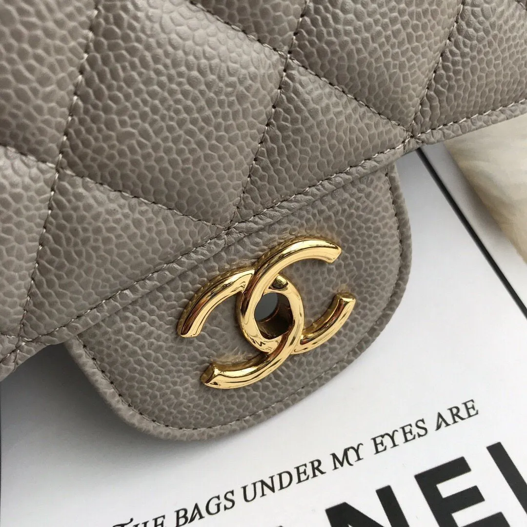 CC Flap Bag X Caviar Jumbo