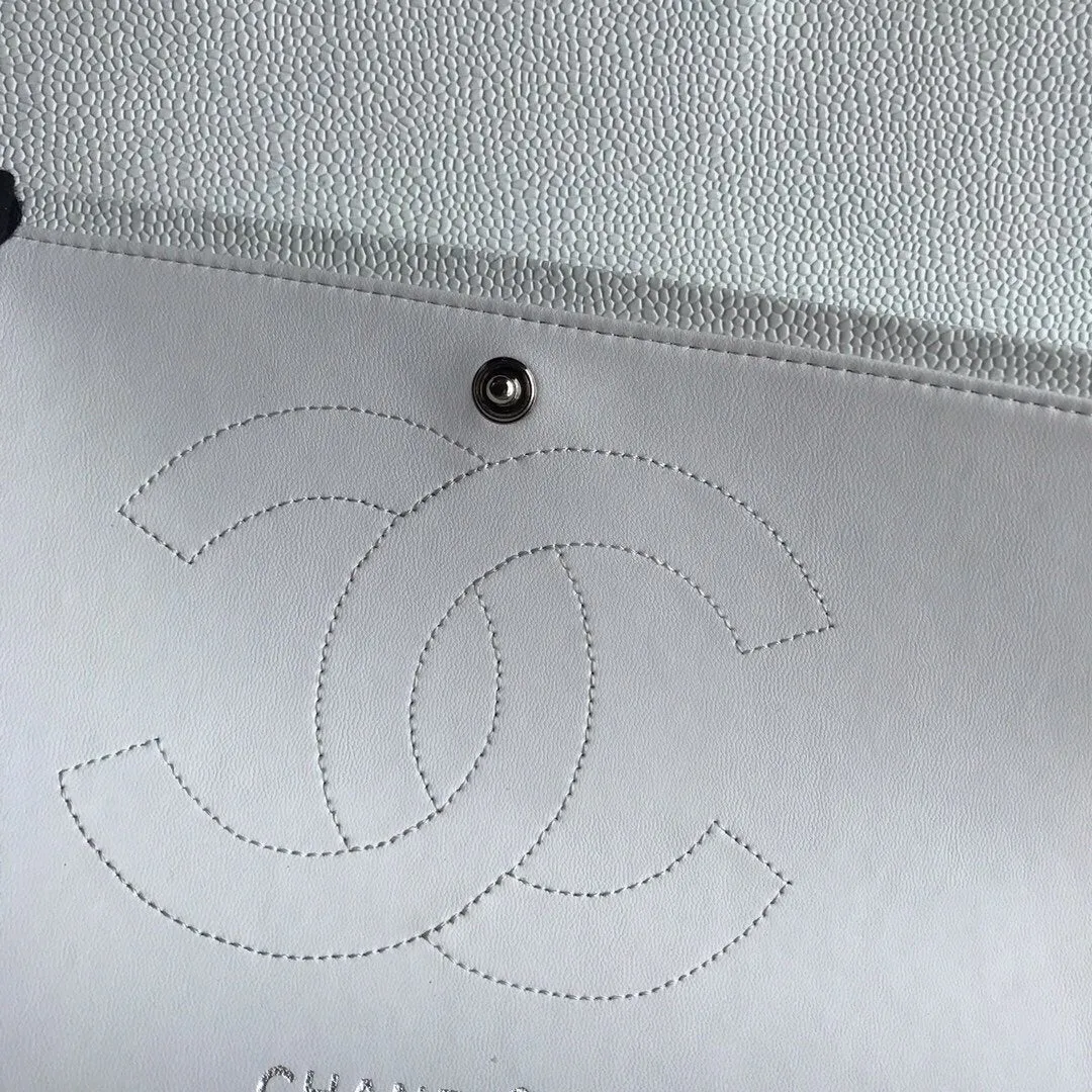 CC Flap Bag X Caviar Jumbo