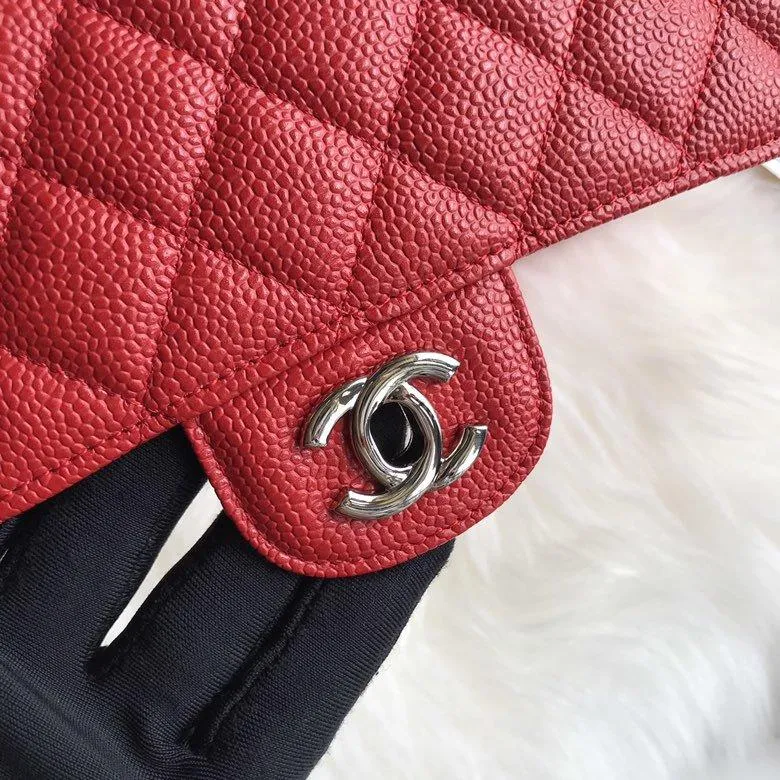CC Flap Bag X Caviar Medium