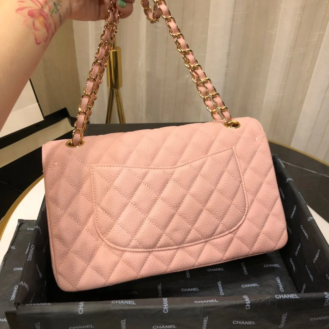 CC Flap Bag X Caviar Medium