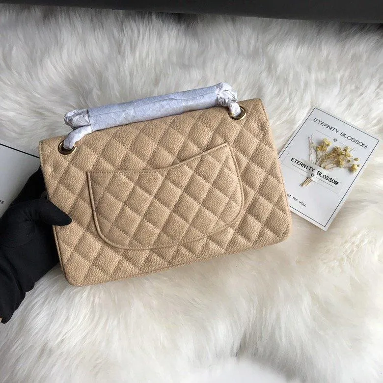 CC Flap Bag X Caviar Medium