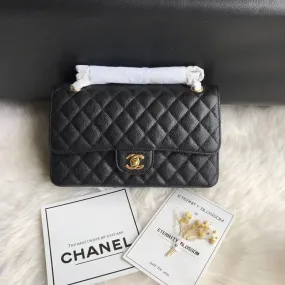 CC Flap Bag X Caviar Medium