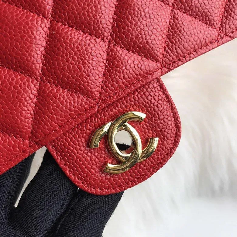 CC Flap Bag X Caviar Medium