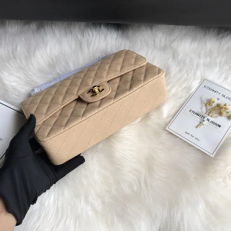 CC Flap Bag X Caviar Medium
