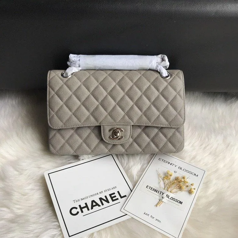 CC Flap Bag X Caviar Medium
