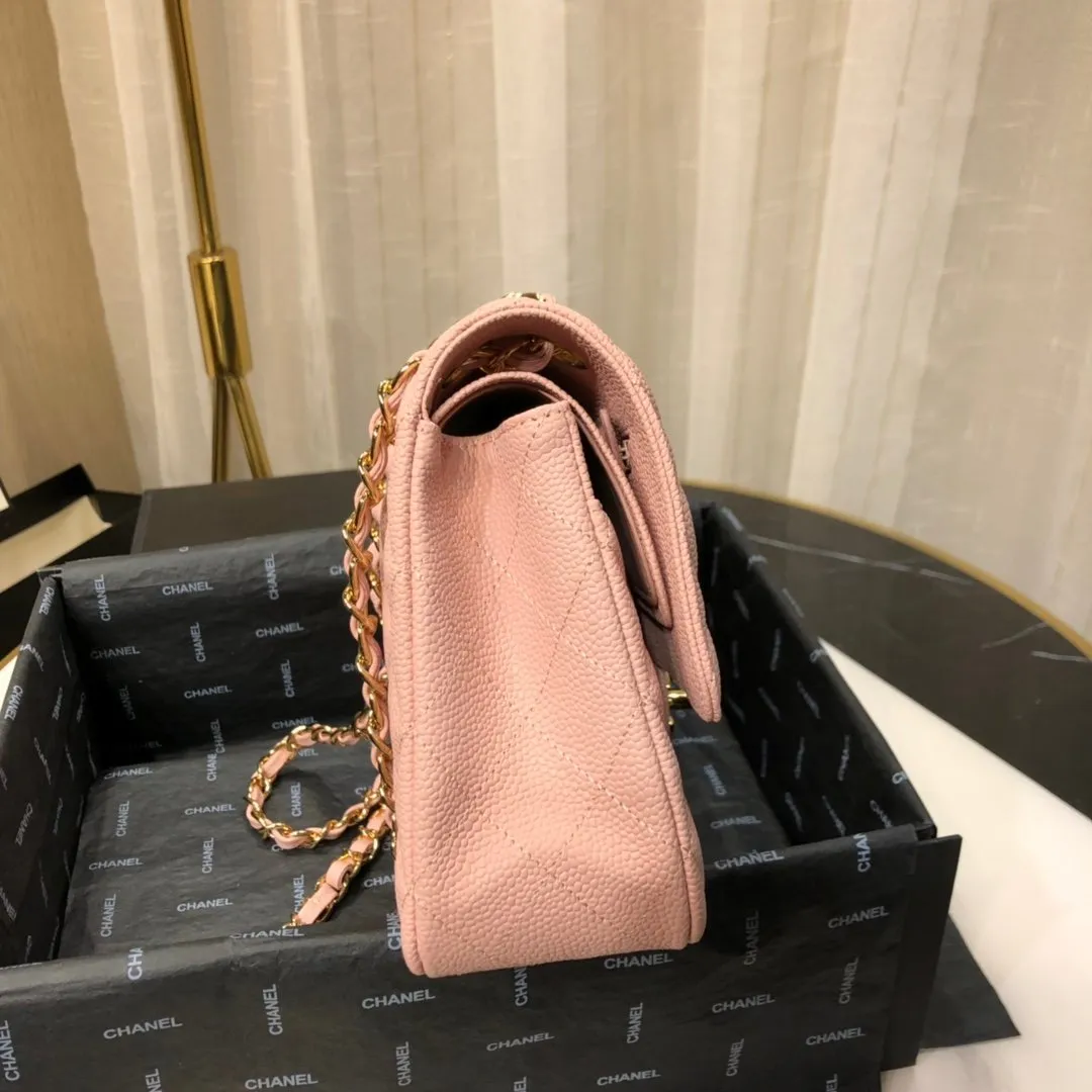 CC Flap Bag X Caviar Medium