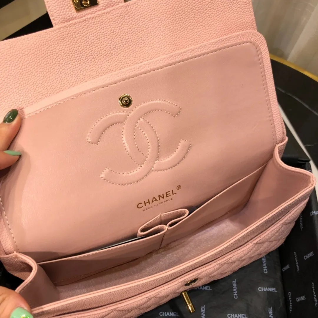 CC Flap Bag X Caviar Medium