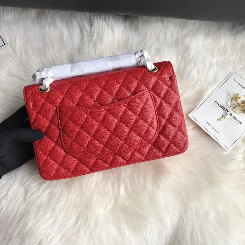 CC Flap Bag X Caviar Medium