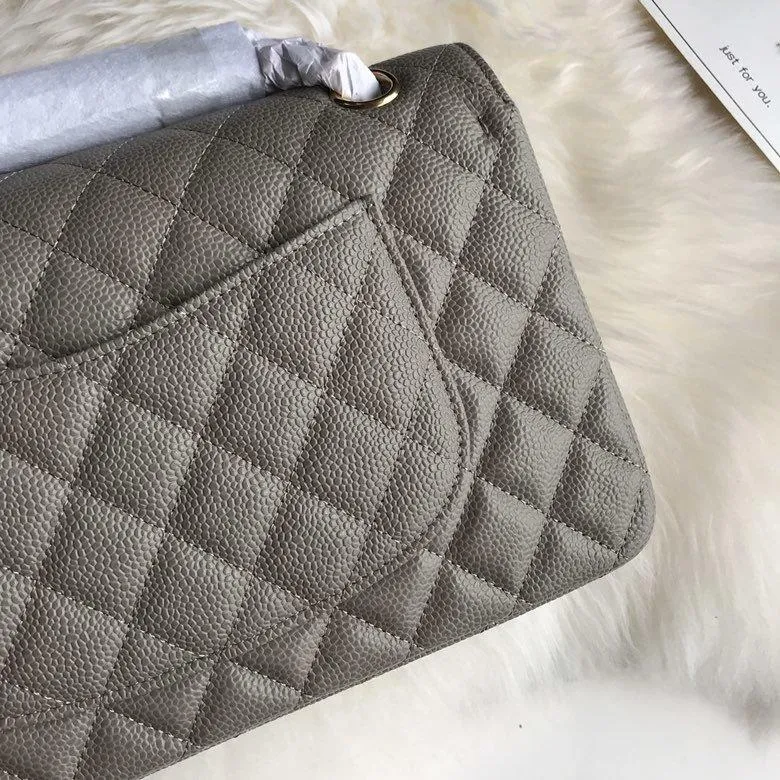 CC Flap Bag X Caviar Medium