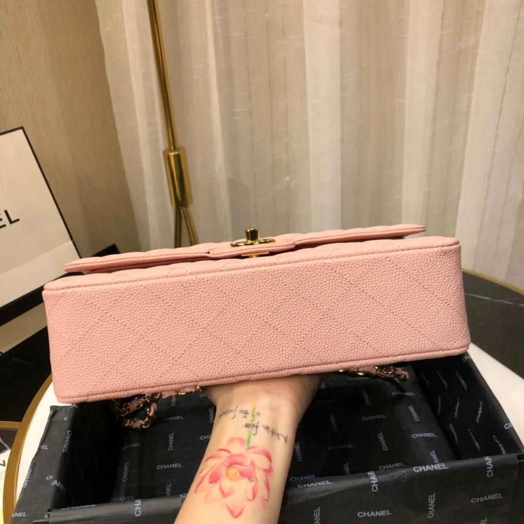 CC Flap Bag X Caviar Medium