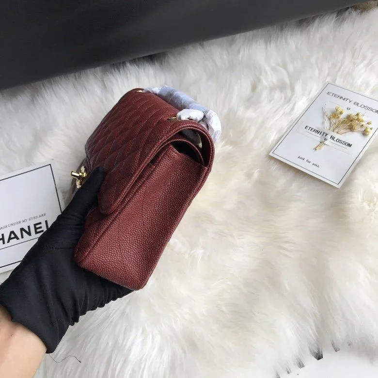 CC Flap Bag X Caviar Medium