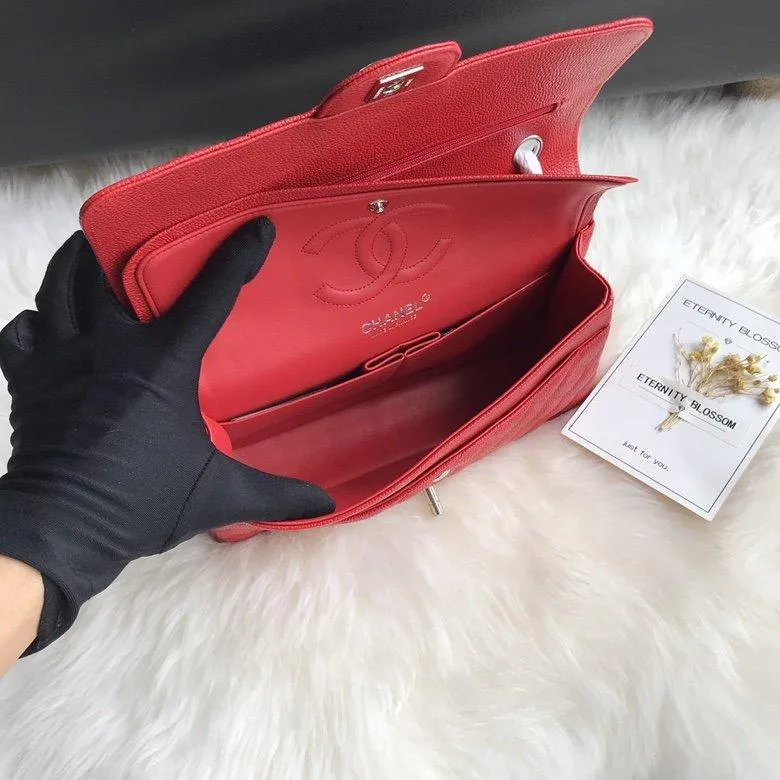 CC Flap Bag X Caviar Medium