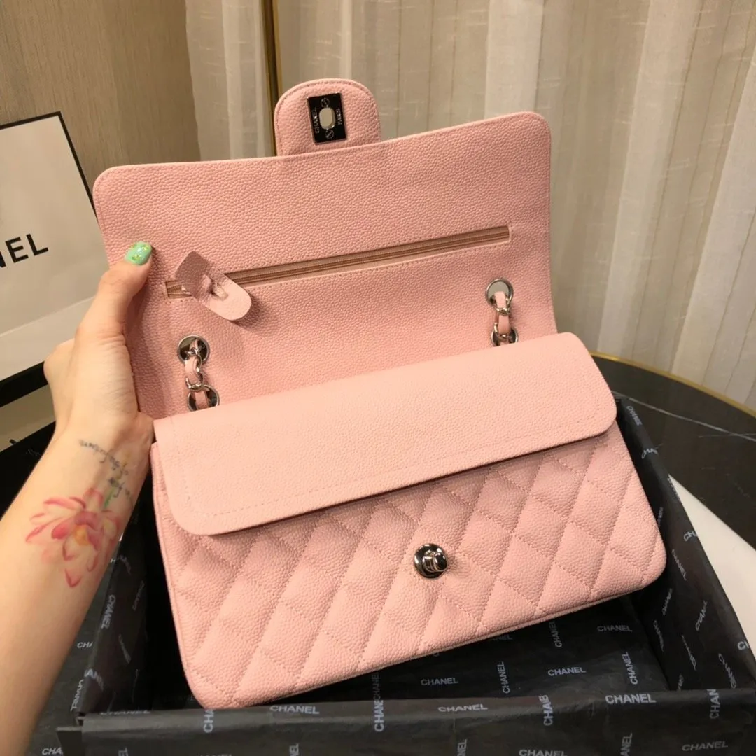 CC Flap Bag X Caviar Medium