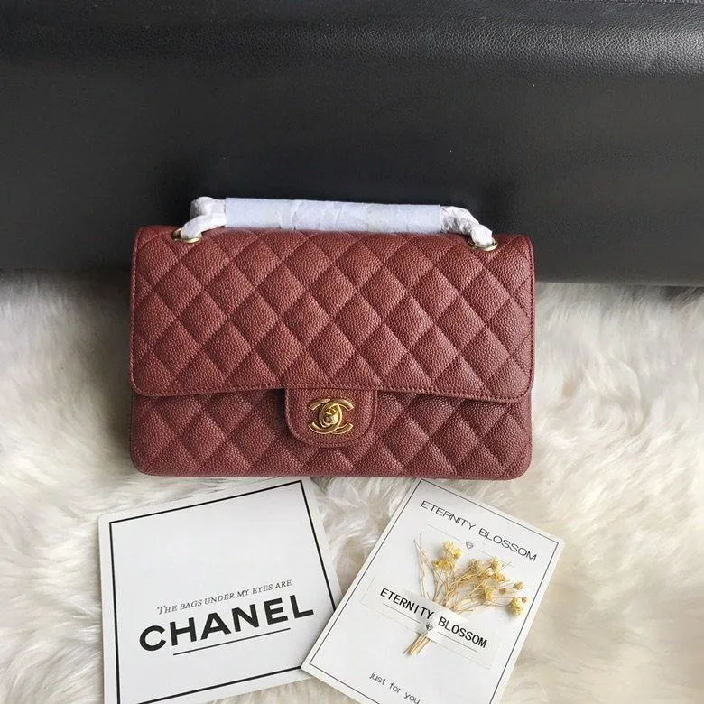 CC Flap Bag X Caviar Medium