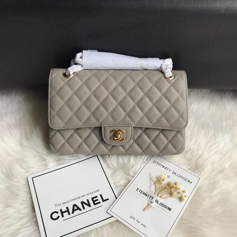 CC Flap Bag X Caviar Medium
