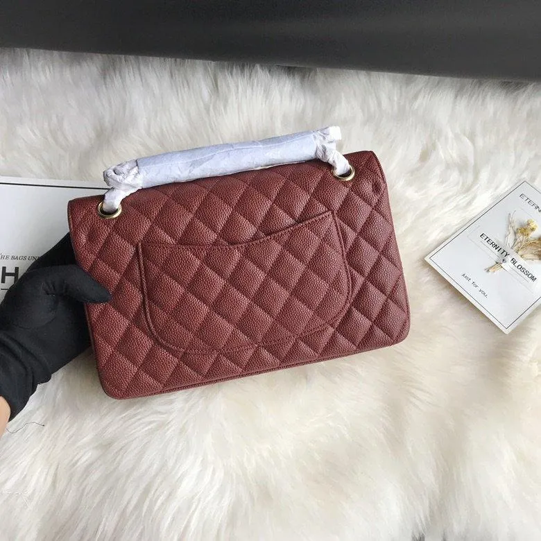 CC Flap Bag X Caviar Medium