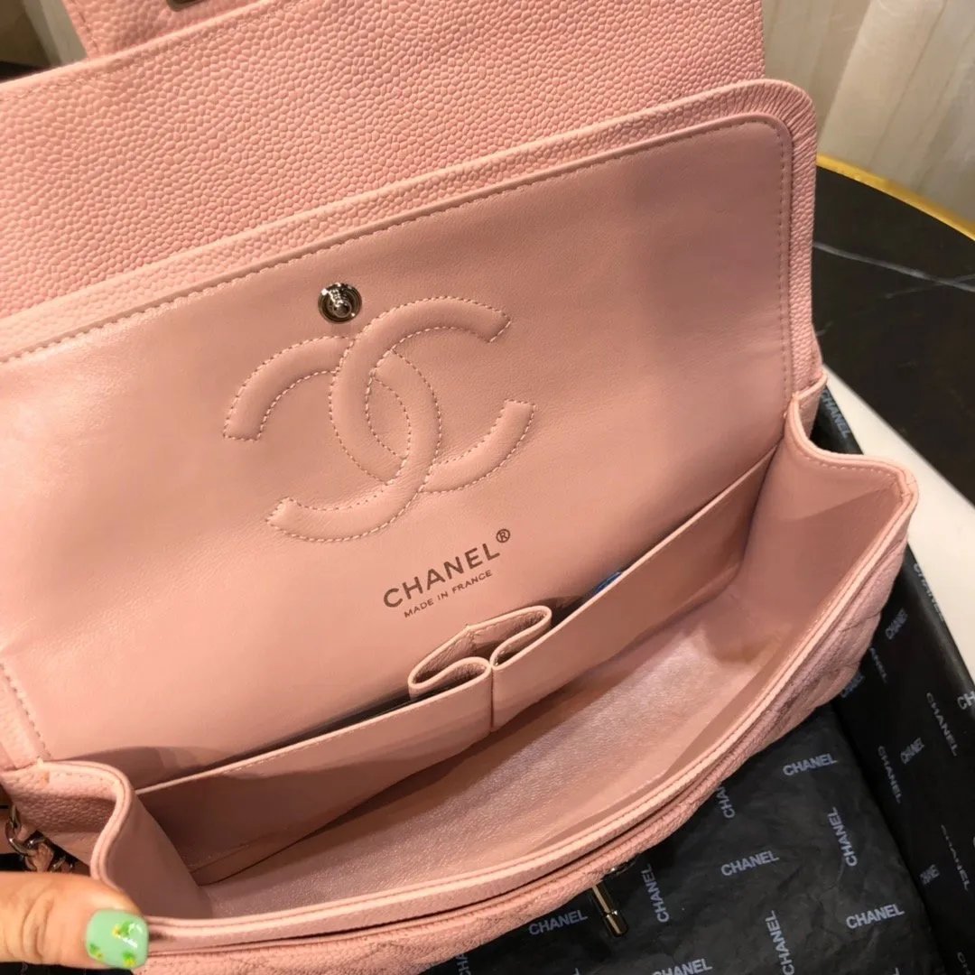 CC Flap Bag X Caviar Medium