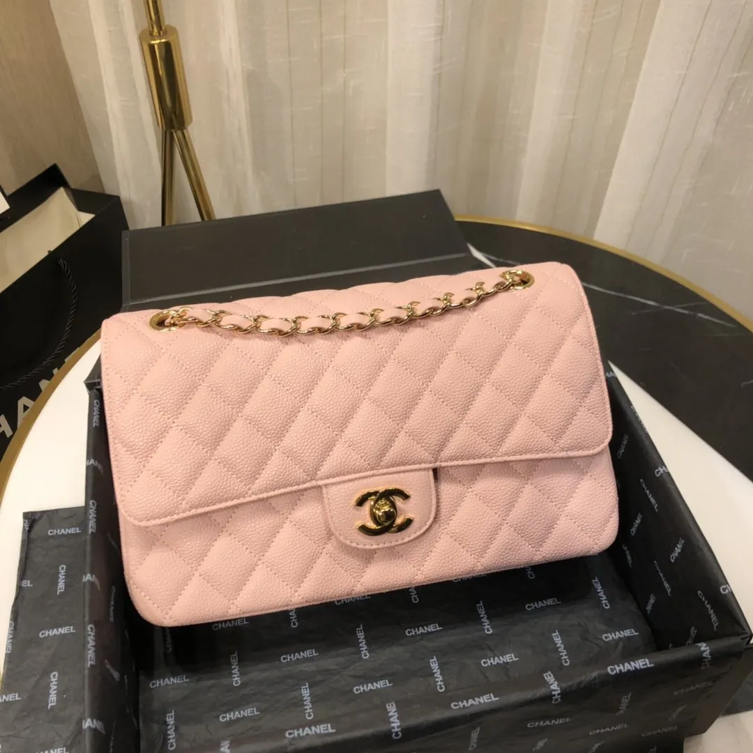 CC Flap Bag X Caviar Medium