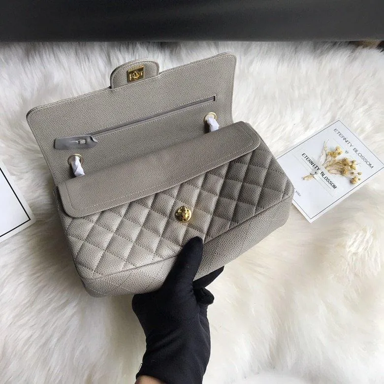 CC Flap Bag X Caviar Medium