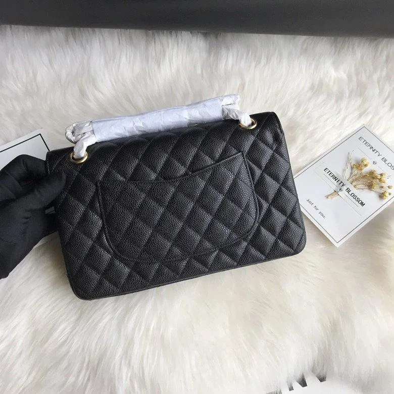 CC Flap Bag X Caviar Medium