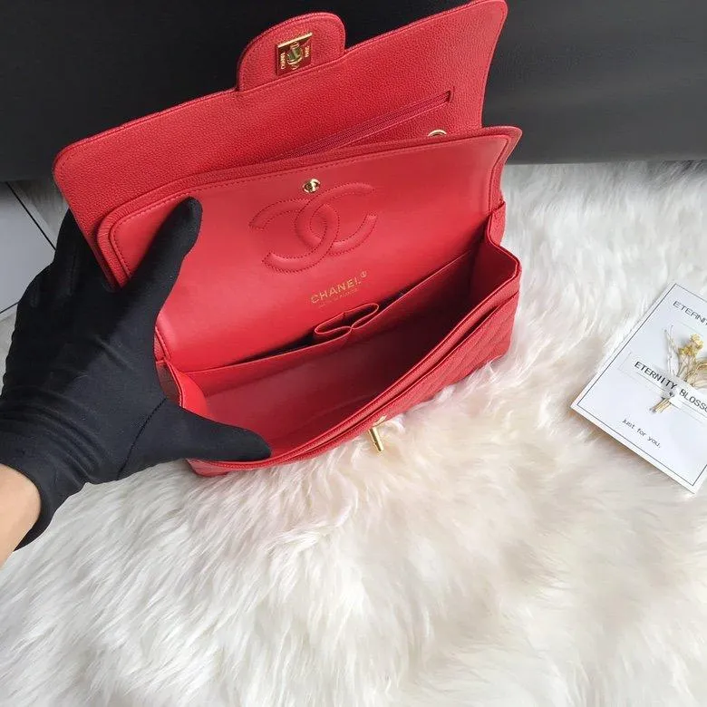 CC Flap Bag X Caviar Medium