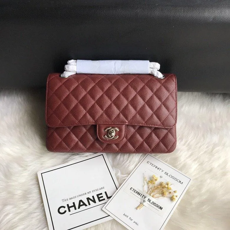 CC Flap Bag X Caviar Medium