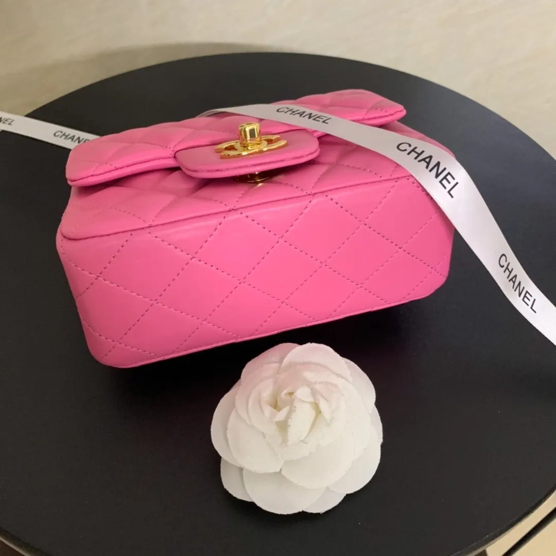 CC Flap Bag X Lambskin Mini