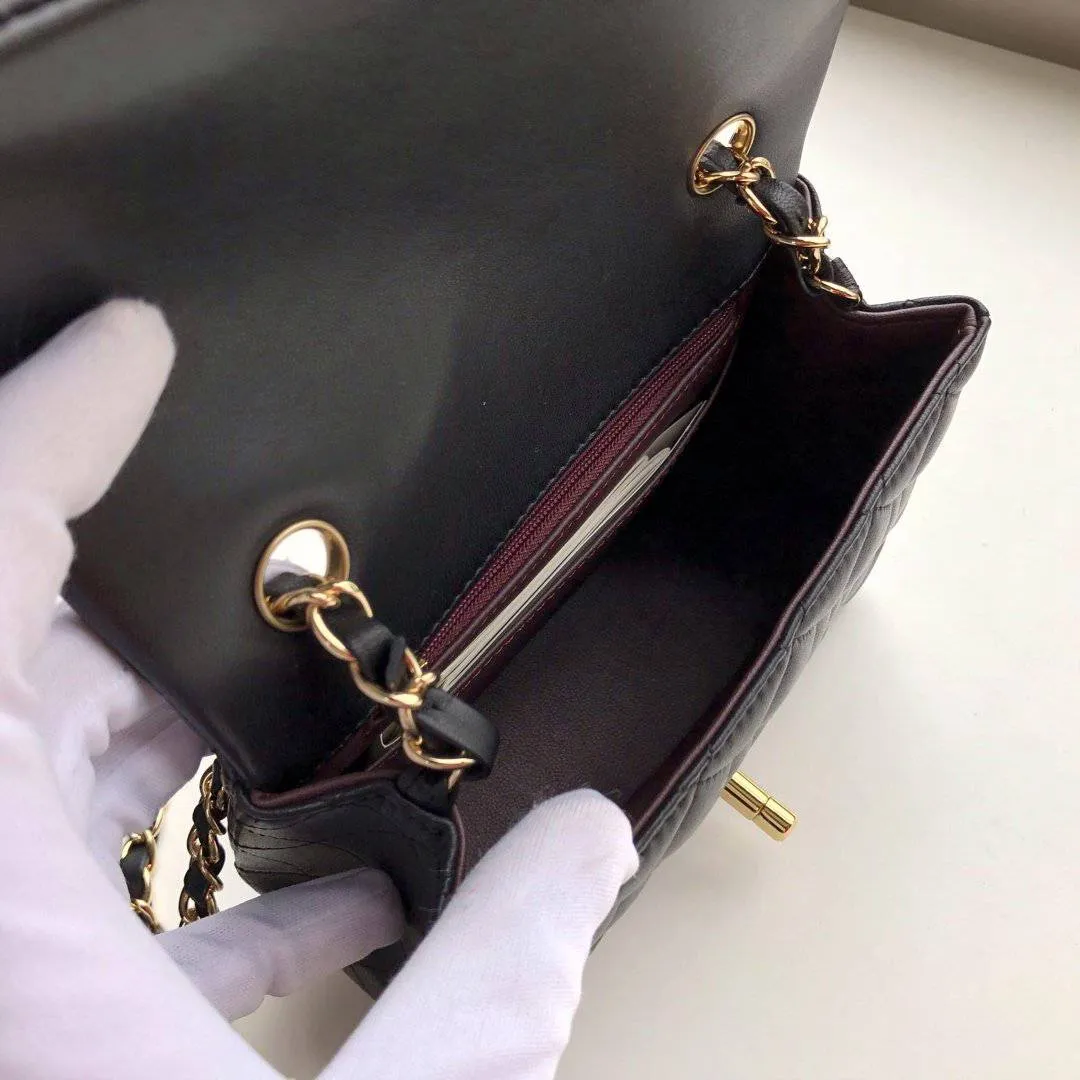 CC Flap Bag X Lambskin Mini