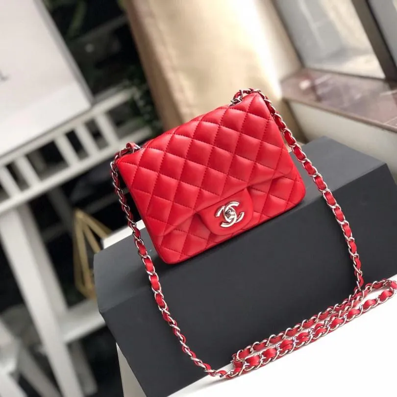 CC Flap Bag X Lambskin Mini