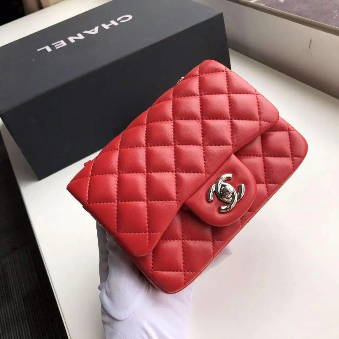 CC Flap Bag X Lambskin Mini