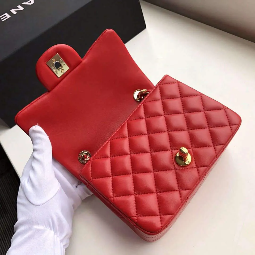 CC Flap Bag X Lambskin Mini