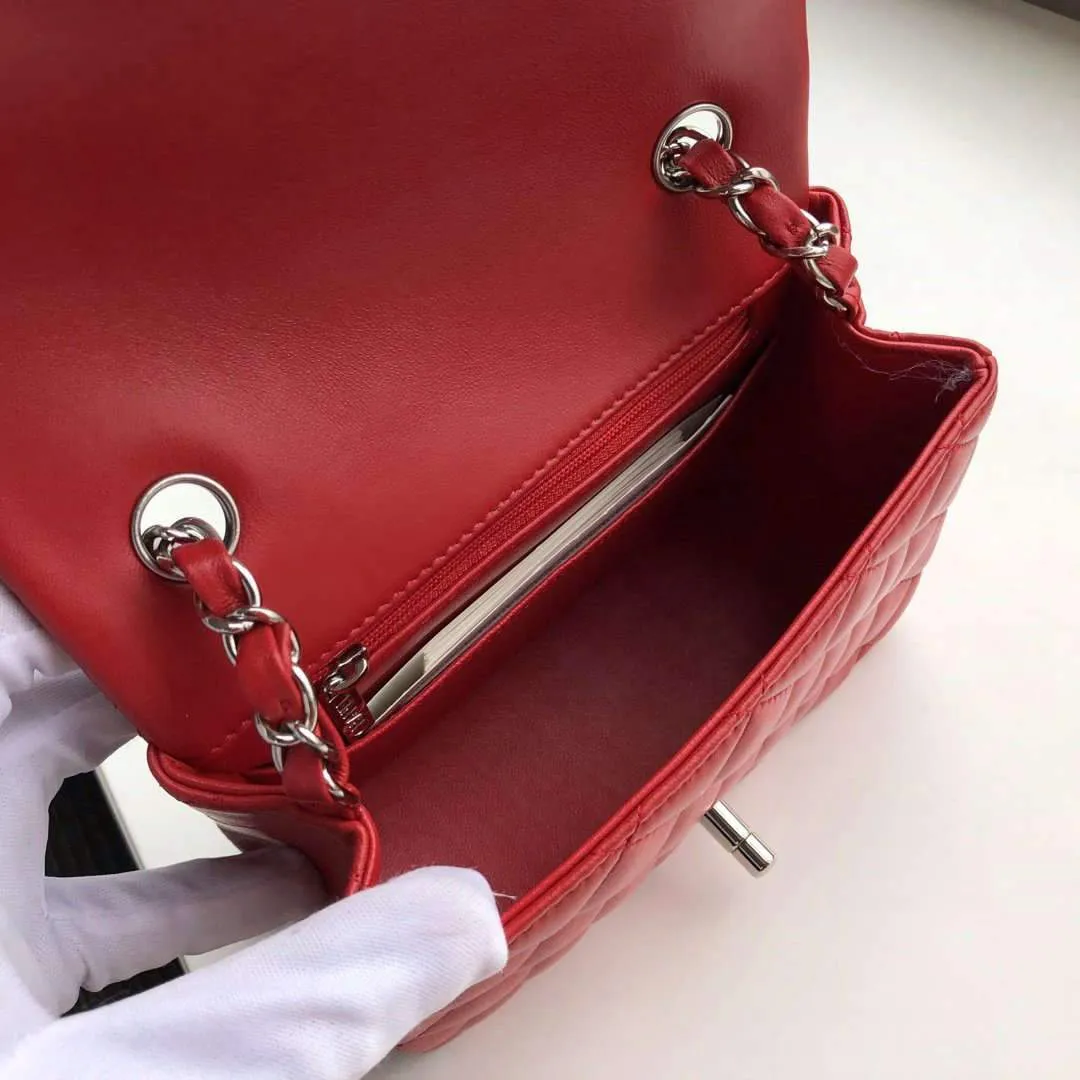 CC Flap Bag X Lambskin Mini