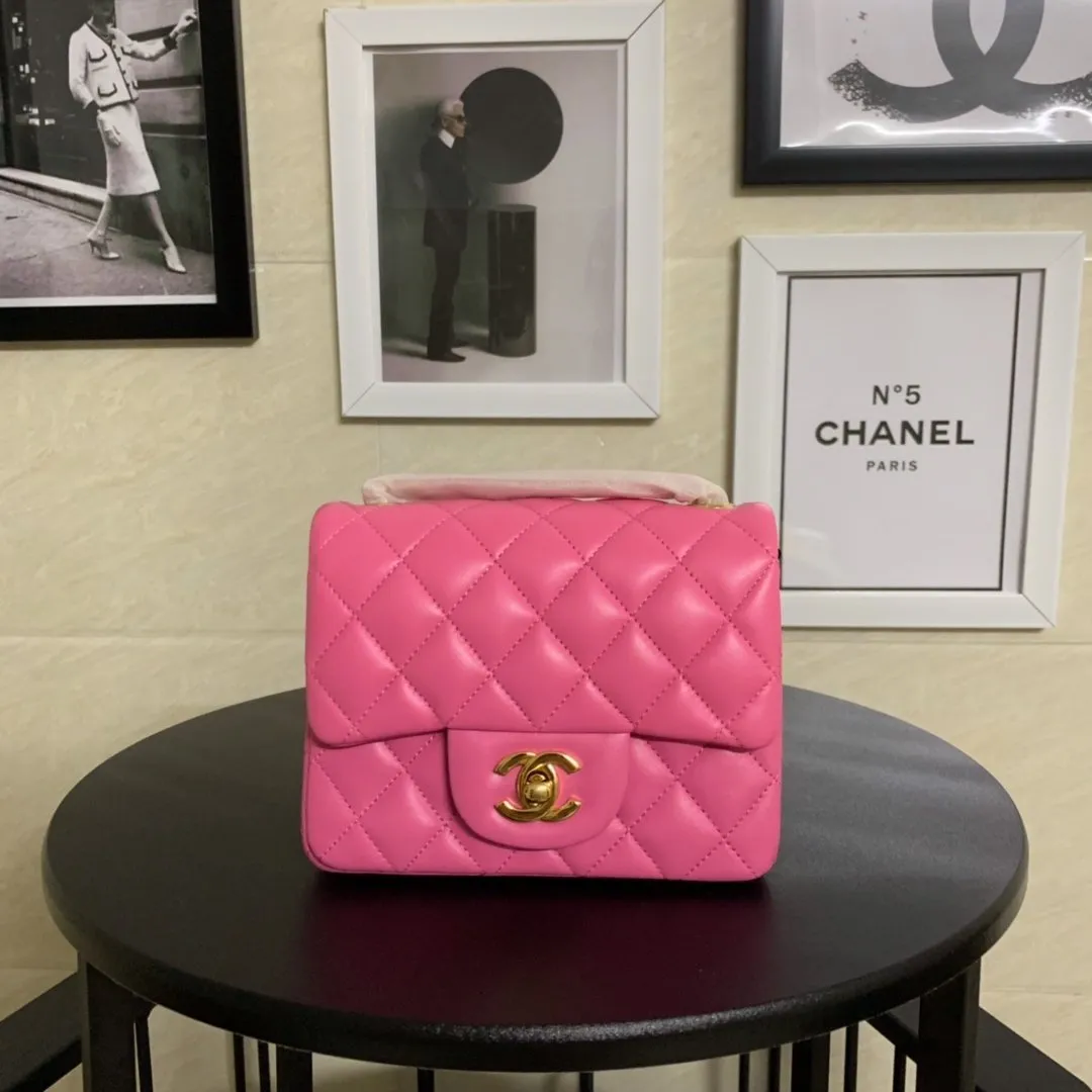 CC Flap Bag X Lambskin Mini