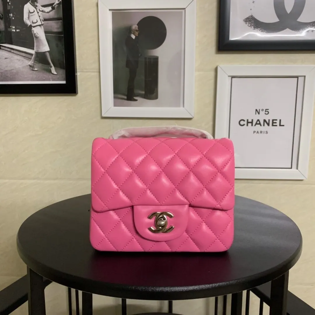 CC Flap Bag X Lambskin Mini
