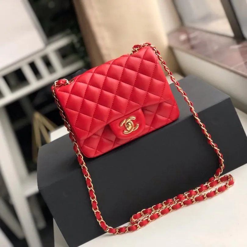 CC Flap Bag X Lambskin Mini