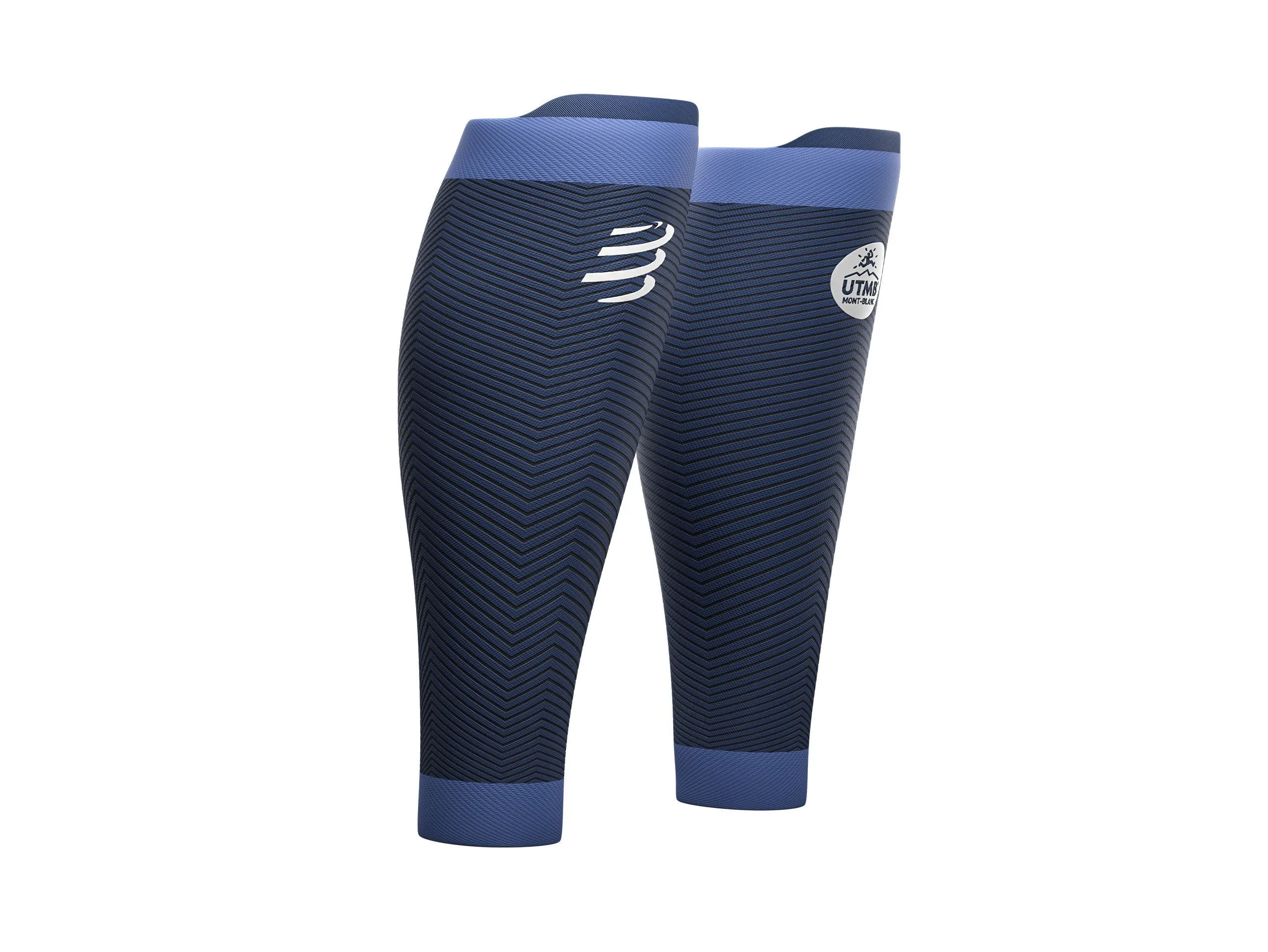 COMPRESSPORT R2 OXYGEN CALF SLEEVES (R2V2UL-UTMB19-BLUE) - UTMB 2019