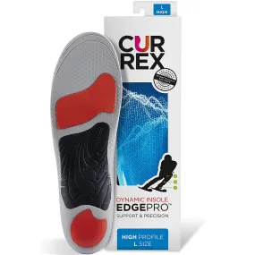 Currex EdgePRO Insole | Men Women & Youth Dynamic Support Insole | Shock Absorption