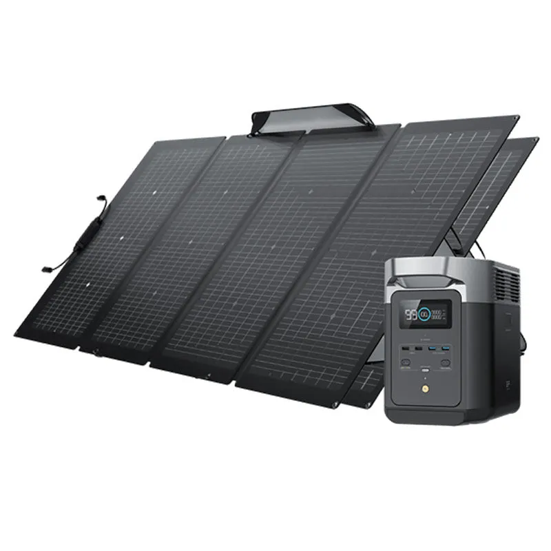 EcoFlow DELTA 2   220W Portable Solar Panel