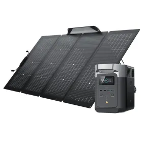 EcoFlow DELTA 2   220W Portable Solar Panel