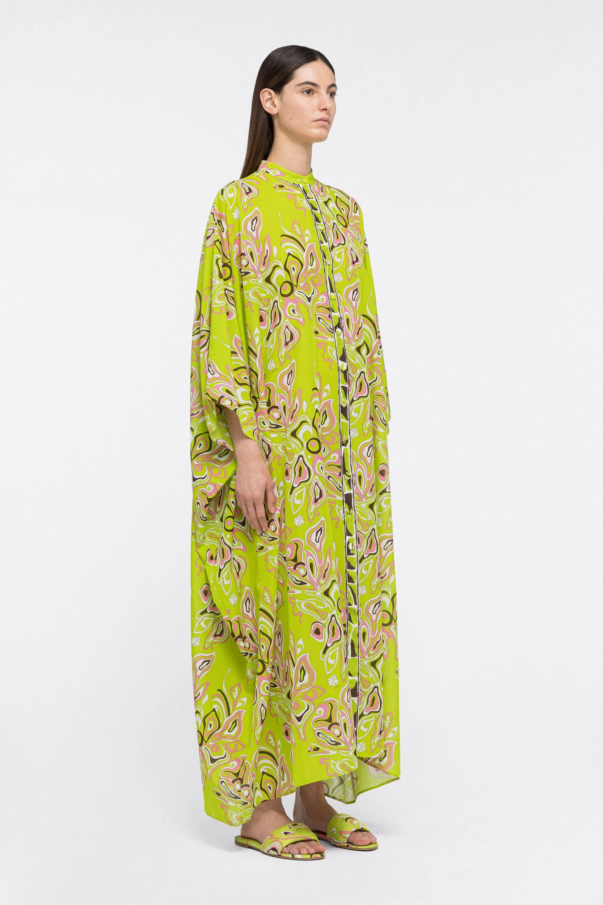 French Moss Luxurious Kaftan, Beach Wear Caftan For Women's