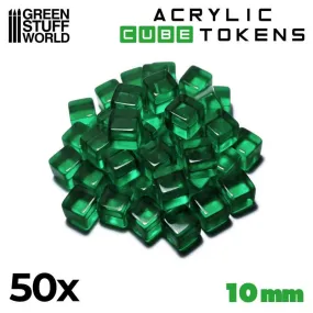 Green Cube Tokens - GSW