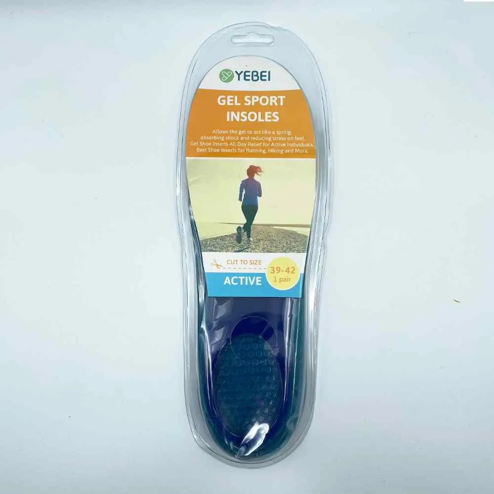 Innersole Active Gel Sport Size 39 to 42 EU 1 pair